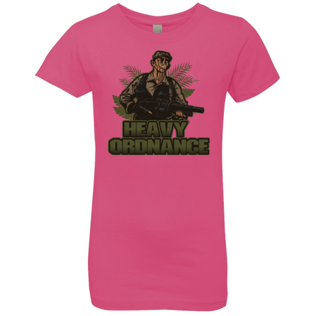 T-Shirts Hot Pink / YXS Heavy Ordnance Girls Premium T-Shirt