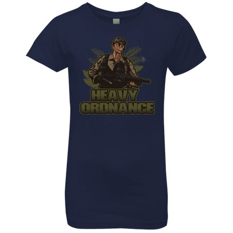 T-Shirts Midnight Navy / YXS Heavy Ordnance Girls Premium T-Shirt