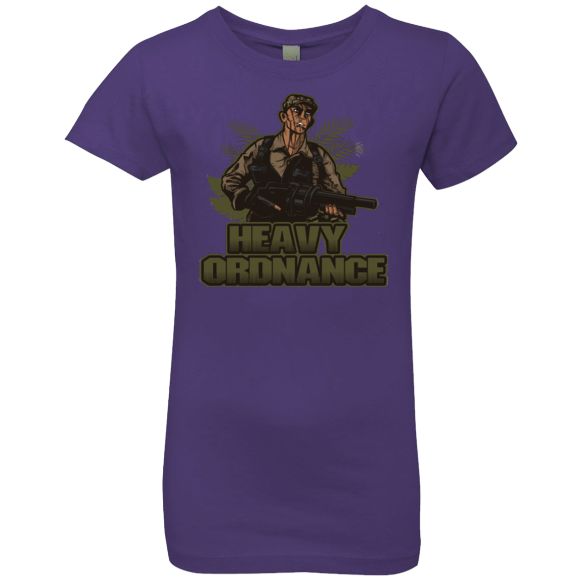 T-Shirts Purple Rush / YXS Heavy Ordnance Girls Premium T-Shirt