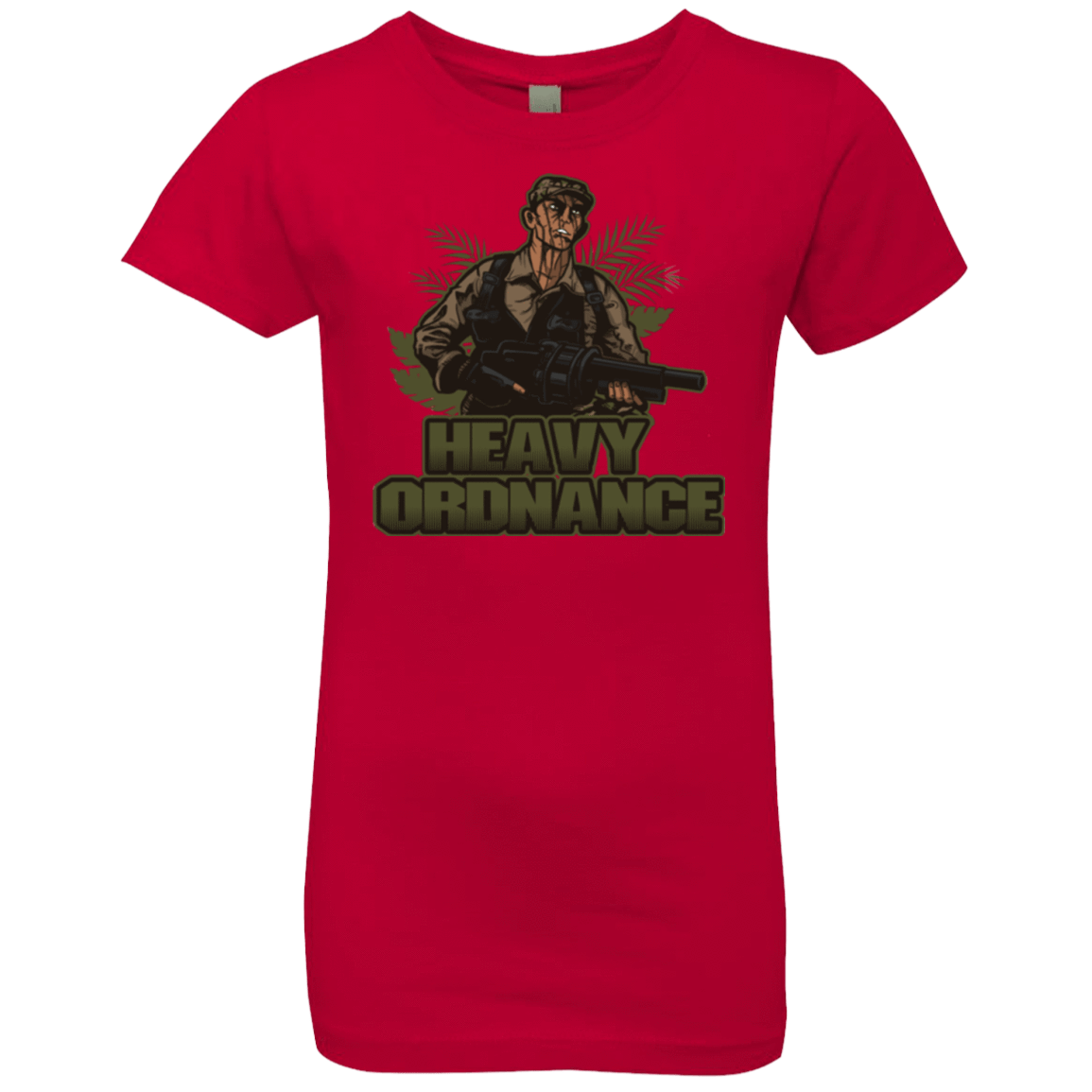 T-Shirts Red / YXS Heavy Ordnance Girls Premium T-Shirt