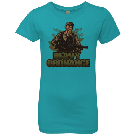 T-Shirts Tahiti Blue / YXS Heavy Ordnance Girls Premium T-Shirt