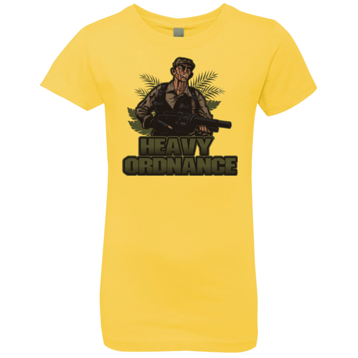 T-Shirts Vibrant Yellow / YXS Heavy Ordnance Girls Premium T-Shirt