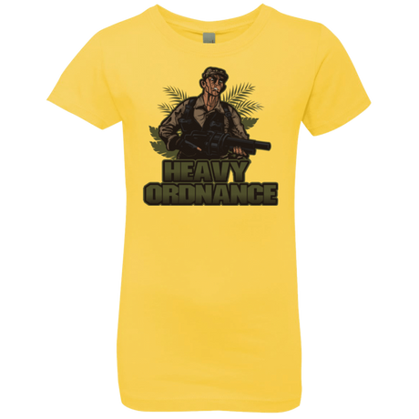 T-Shirts Vibrant Yellow / YXS Heavy Ordnance Girls Premium T-Shirt