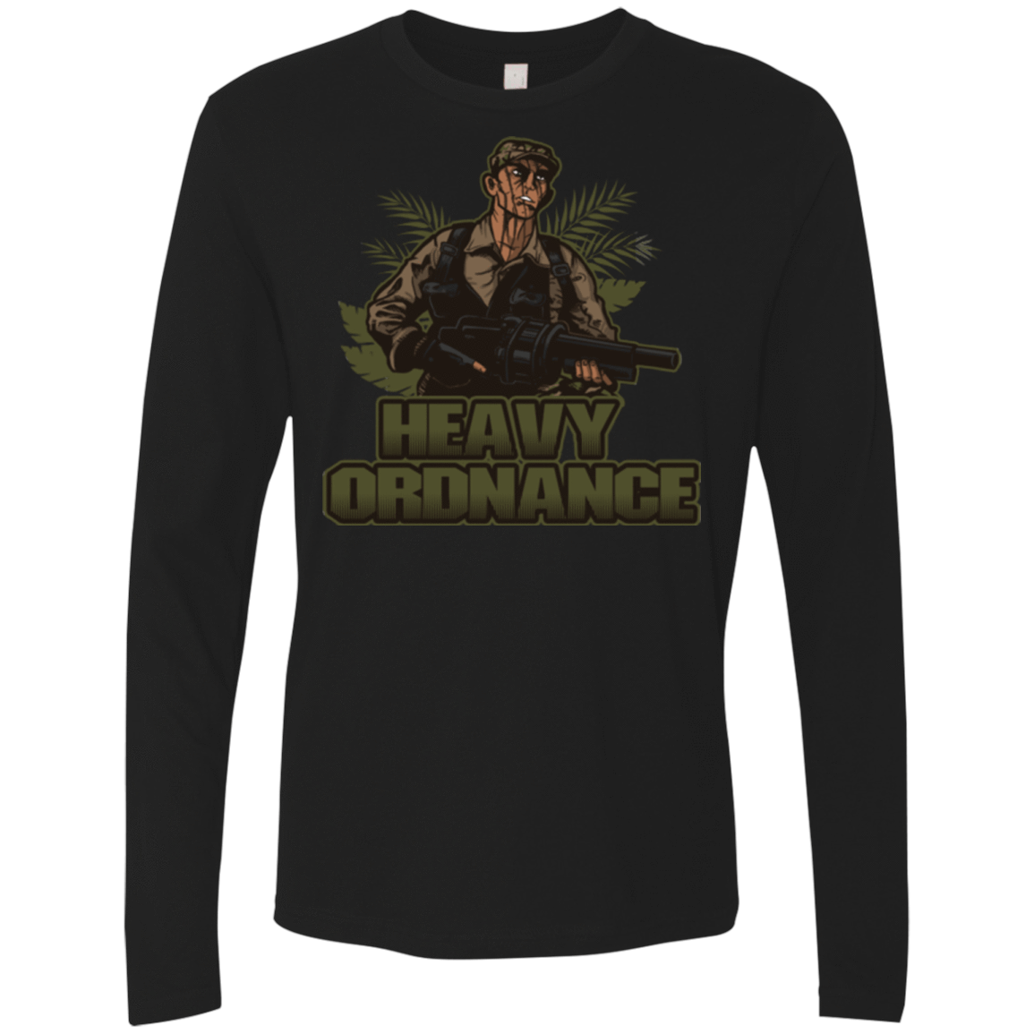 T-Shirts Black / Small Heavy Ordnance Men's Premium Long Sleeve