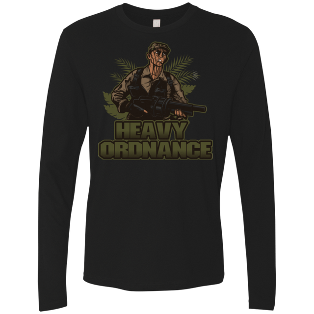 T-Shirts Black / Small Heavy Ordnance Men's Premium Long Sleeve