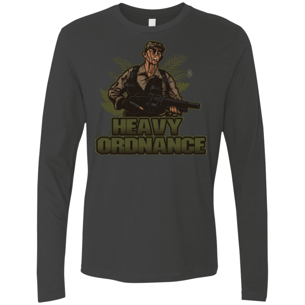 T-Shirts Heavy Metal / Small Heavy Ordnance Men's Premium Long Sleeve