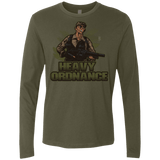 T-Shirts Military Green / Small Heavy Ordnance Men's Premium Long Sleeve