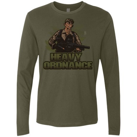 T-Shirts Military Green / Small Heavy Ordnance Men's Premium Long Sleeve