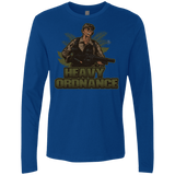T-Shirts Royal / Small Heavy Ordnance Men's Premium Long Sleeve