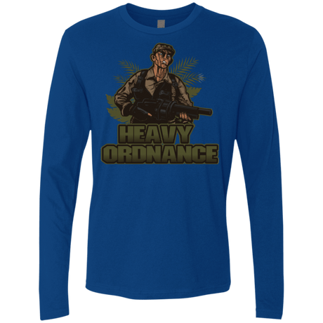 T-Shirts Royal / Small Heavy Ordnance Men's Premium Long Sleeve