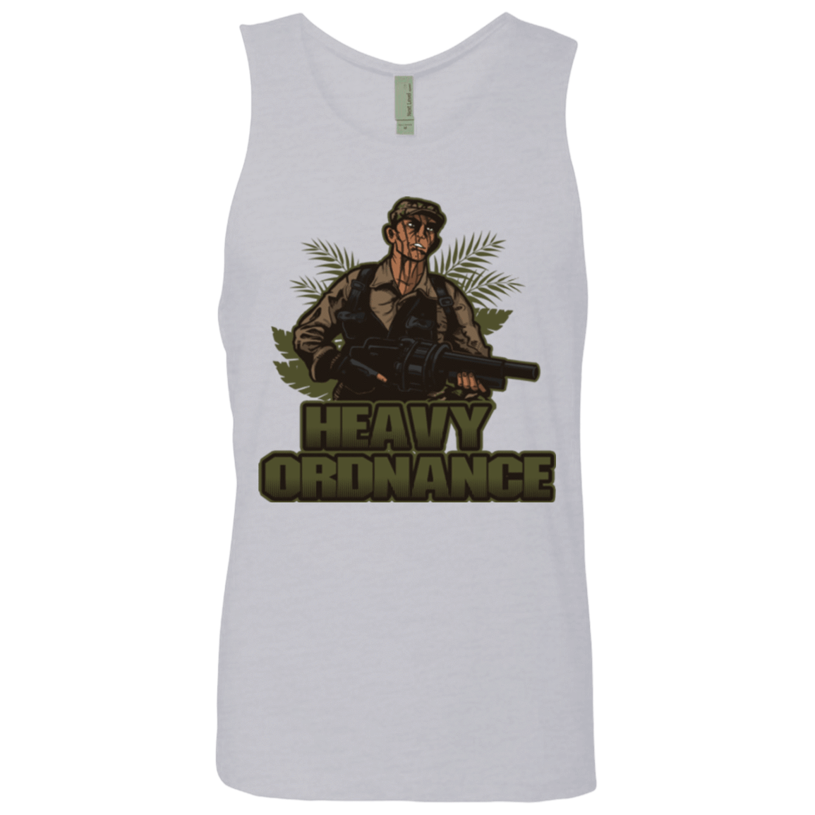 T-Shirts Heather Grey / Small Heavy Ordnance Men's Premium Tank Top