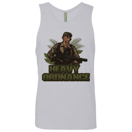 T-Shirts Heather Grey / Small Heavy Ordnance Men's Premium Tank Top