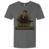 T-Shirts Heavy Metal / X-Small Heavy Ordnance Men's Premium V-Neck