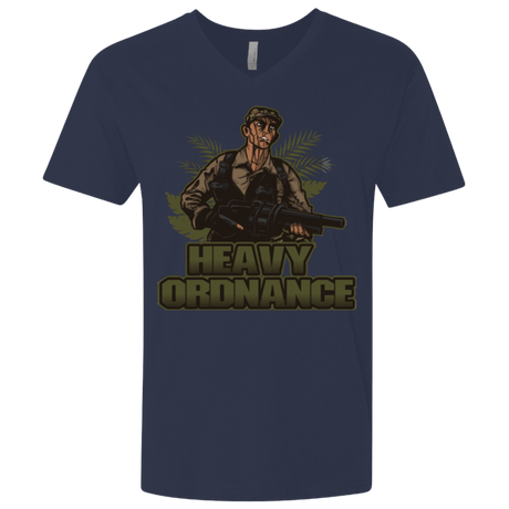 T-Shirts Midnight Navy / X-Small Heavy Ordnance Men's Premium V-Neck