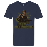T-Shirts Midnight Navy / X-Small Heavy Ordnance Men's Premium V-Neck