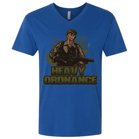 T-Shirts Royal / X-Small Heavy Ordnance Men's Premium V-Neck