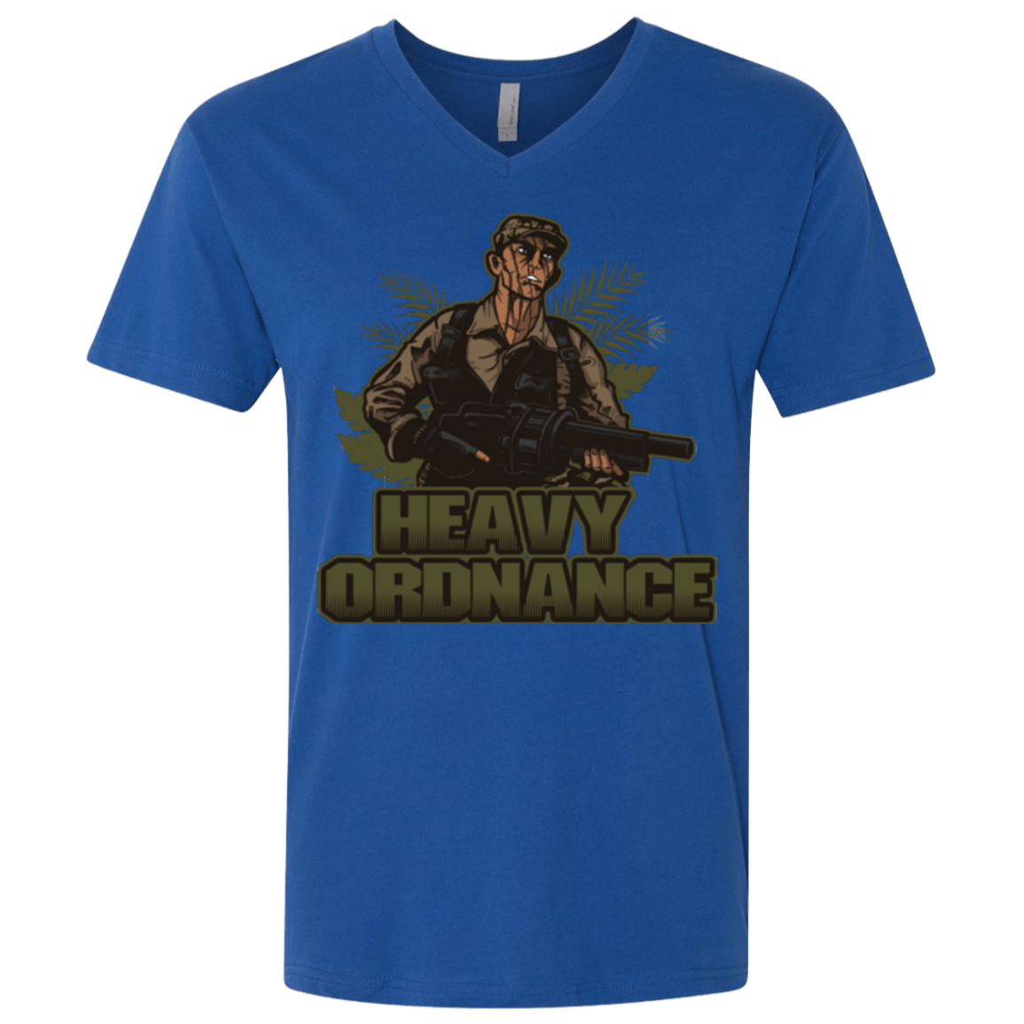 T-Shirts Royal / X-Small Heavy Ordnance Men's Premium V-Neck