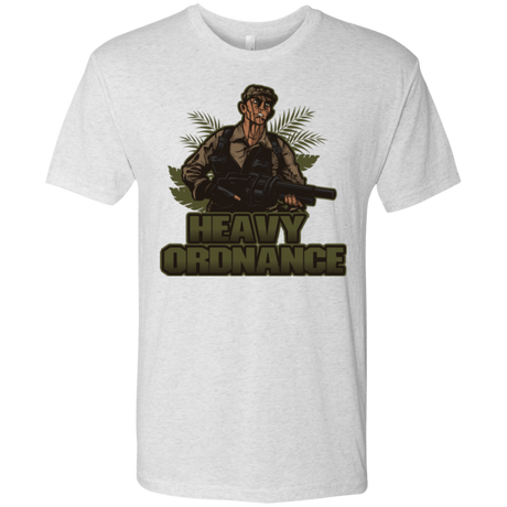T-Shirts Heather White / Small Heavy Ordnance Men's Triblend T-Shirt
