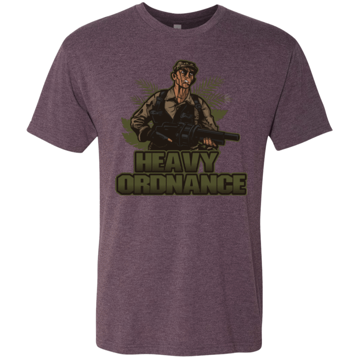 T-Shirts Vintage Purple / Small Heavy Ordnance Men's Triblend T-Shirt