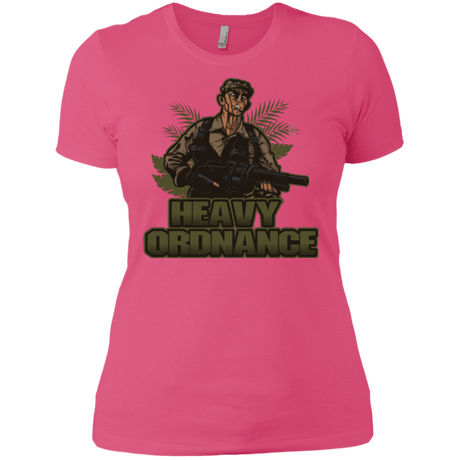 T-Shirts Hot Pink / X-Small Heavy Ordnance Women's Premium T-Shirt