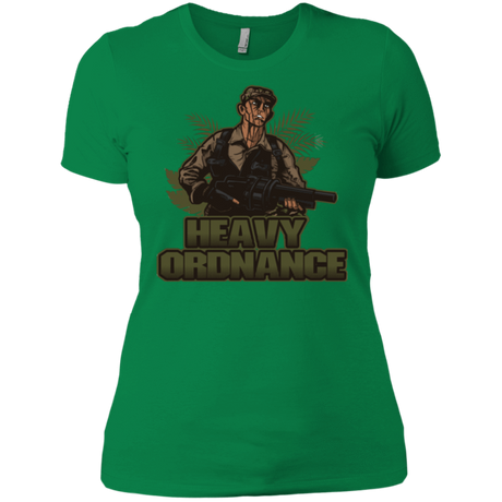 T-Shirts Kelly Green / X-Small Heavy Ordnance Women's Premium T-Shirt
