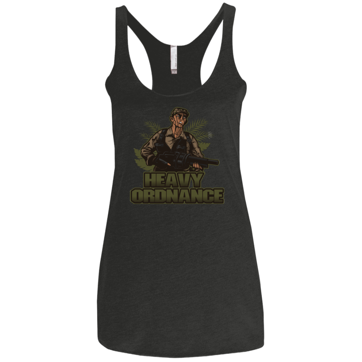 T-Shirts Vintage Black / X-Small Heavy Ordnance Women's Triblend Racerback Tank