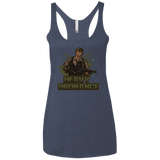 T-Shirts Vintage Navy / X-Small Heavy Ordnance Women's Triblend Racerback Tank