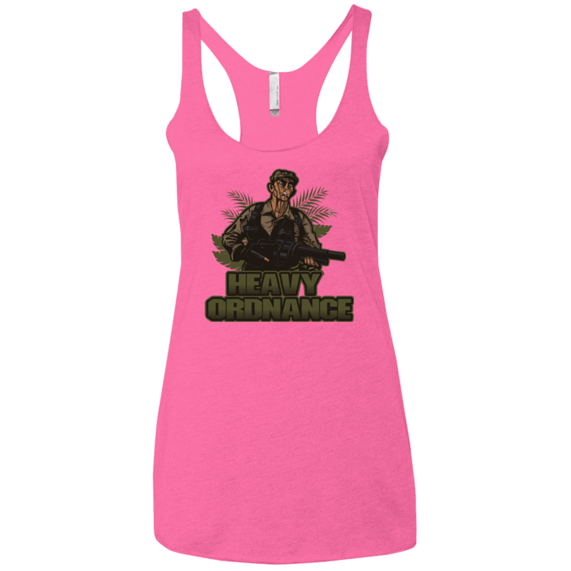 T-Shirts Vintage Pink / X-Small Heavy Ordnance Women's Triblend Racerback Tank