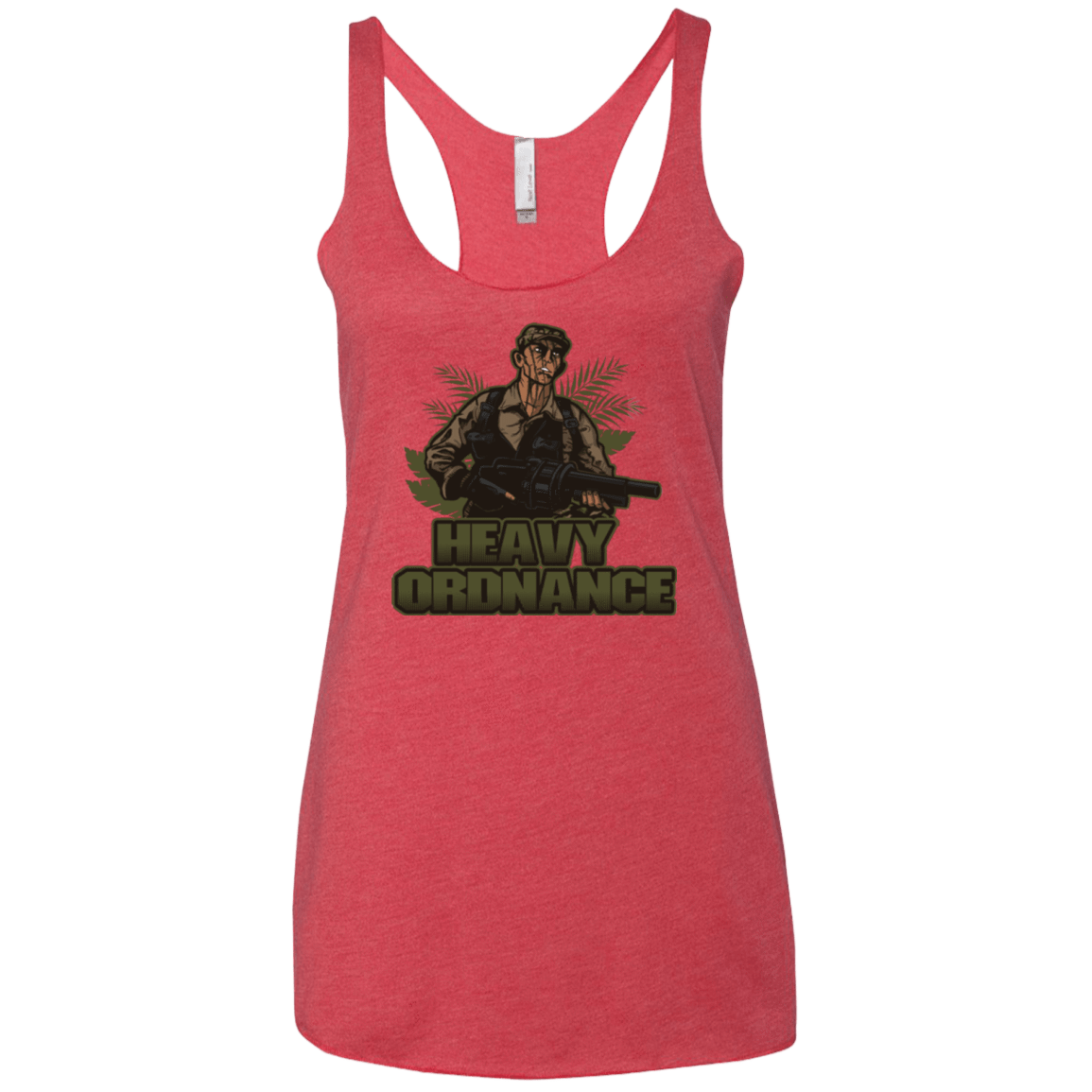T-Shirts Vintage Red / X-Small Heavy Ordnance Women's Triblend Racerback Tank