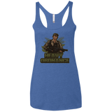 T-Shirts Vintage Royal / X-Small Heavy Ordnance Women's Triblend Racerback Tank