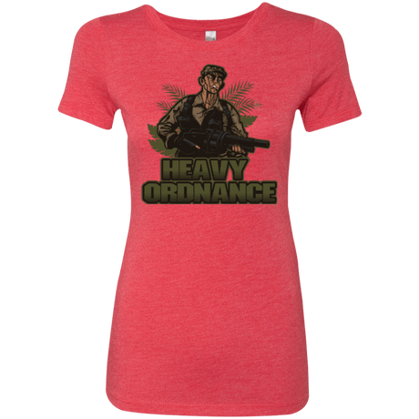 T-Shirts Vintage Red / Small Heavy Ordnance Women's Triblend T-Shirt