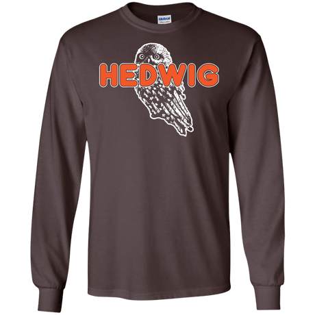 T-Shirts Dark Chocolate / S Hedwig Men's Long Sleeve T-Shirt