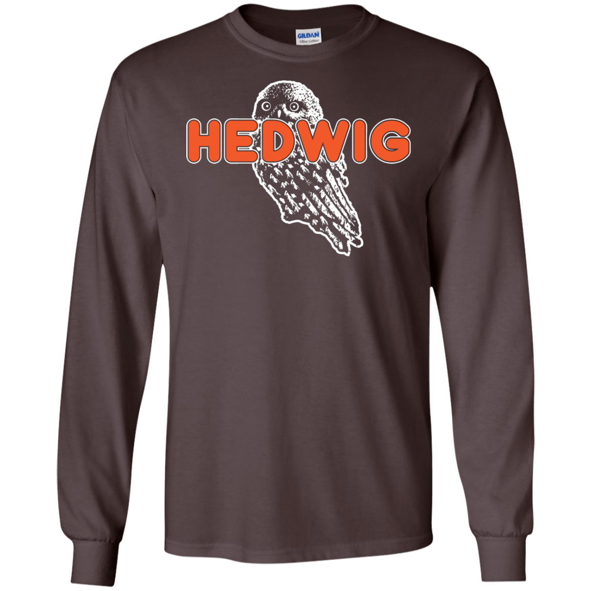 T-Shirts Dark Chocolate / S Hedwig Men's Long Sleeve T-Shirt