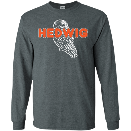 T-Shirts Dark Heather / S Hedwig Men's Long Sleeve T-Shirt