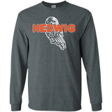 T-Shirts Dark Heather / S Hedwig Men's Long Sleeve T-Shirt