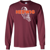 T-Shirts Maroon / S Hedwig Men's Long Sleeve T-Shirt
