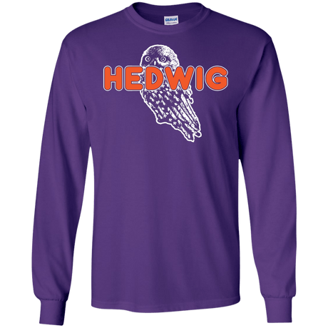 T-Shirts Purple / S Hedwig Men's Long Sleeve T-Shirt