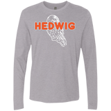 T-Shirts Heather Grey / S Hedwig Men's Premium Long Sleeve
