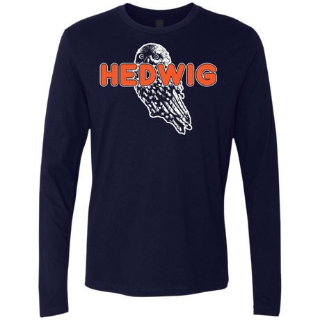 T-Shirts Midnight Navy / S Hedwig Men's Premium Long Sleeve