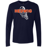 T-Shirts Midnight Navy / S Hedwig Men's Premium Long Sleeve