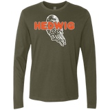 T-Shirts Military Green / S Hedwig Men's Premium Long Sleeve