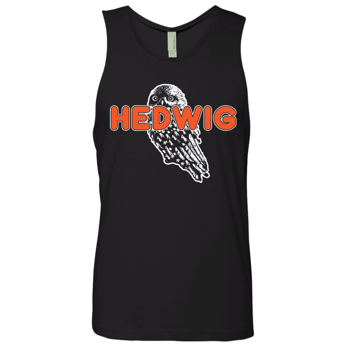 T-Shirts Black / S Hedwig Men's Premium Tank Top