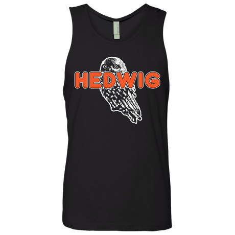 T-Shirts Black / S Hedwig Men's Premium Tank Top