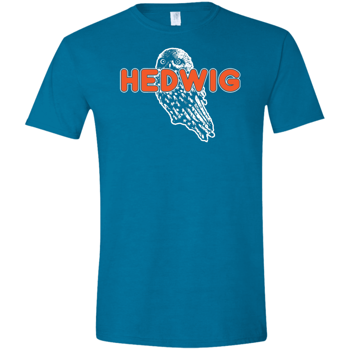 T-Shirts Antique Sapphire / S Hedwig Men's Semi-Fitted Softstyle