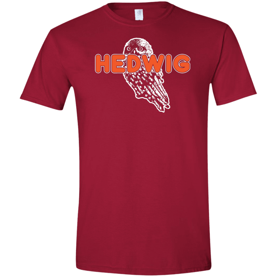 T-Shirts Cardinal Red / S Hedwig Men's Semi-Fitted Softstyle