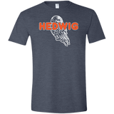 T-Shirts Heather Navy / S Hedwig Men's Semi-Fitted Softstyle