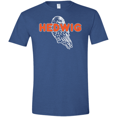 T-Shirts Heather Royal / X-Small Hedwig Men's Semi-Fitted Softstyle