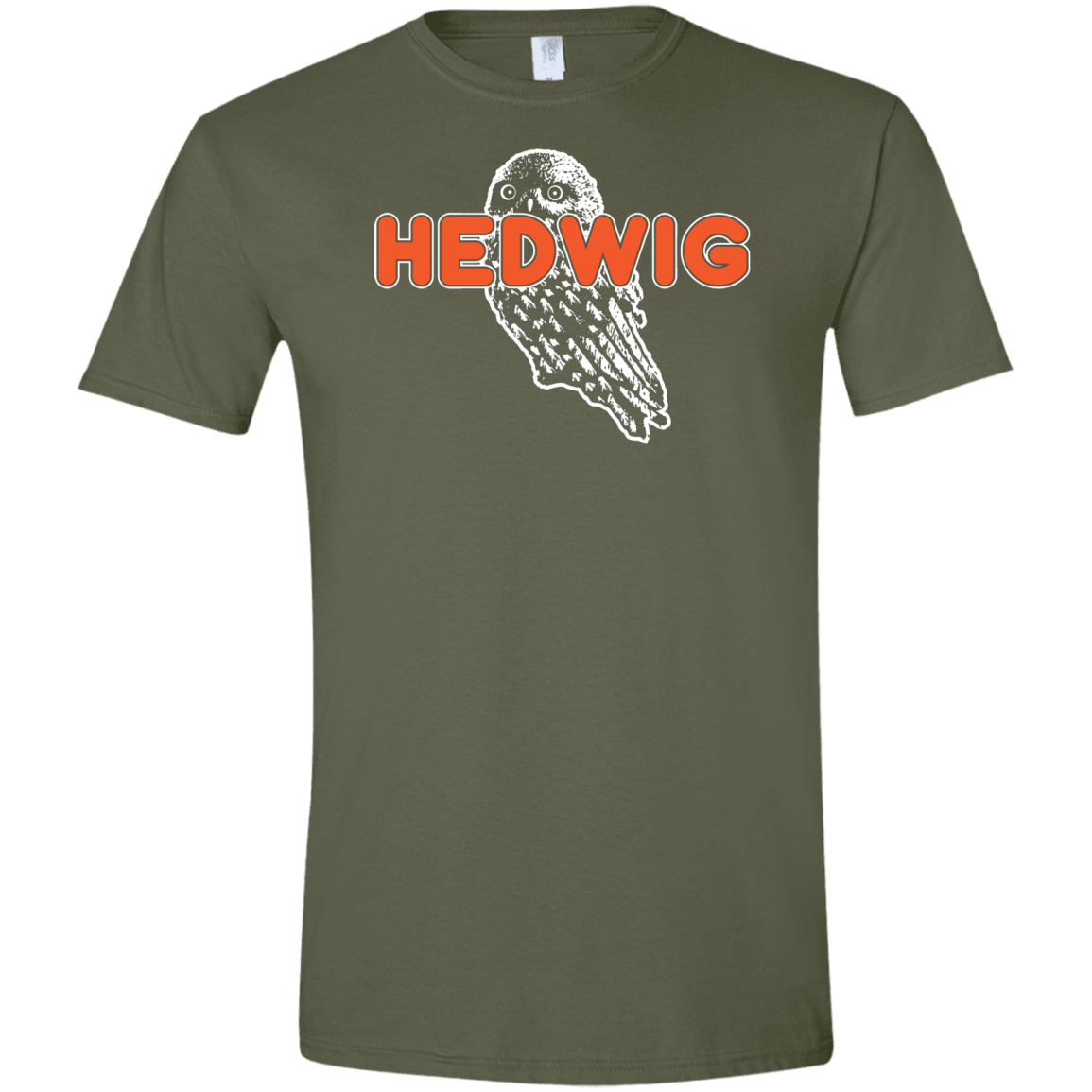 T-Shirts Military Green / S Hedwig Men's Semi-Fitted Softstyle