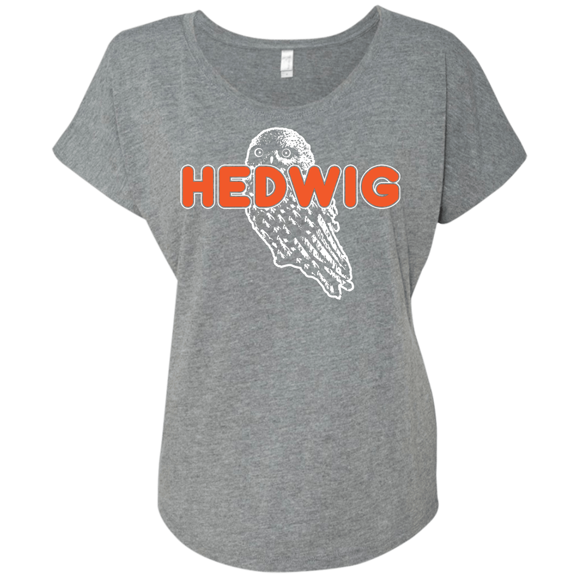 T-Shirts Premium Heather / X-Small Hedwig Triblend Dolman Sleeve