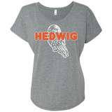 T-Shirts Premium Heather / X-Small Hedwig Triblend Dolman Sleeve